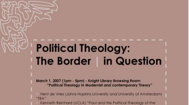 Political Theology: The Border | in Question Conference